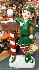 Elf at the North Pole