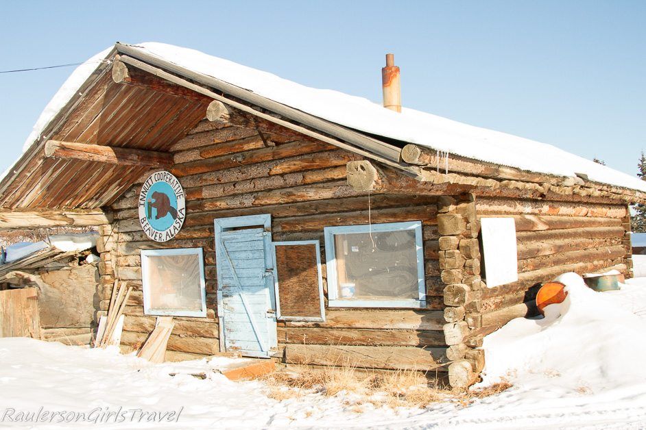 Abandoned Trading Post in Beaver Village Alaska