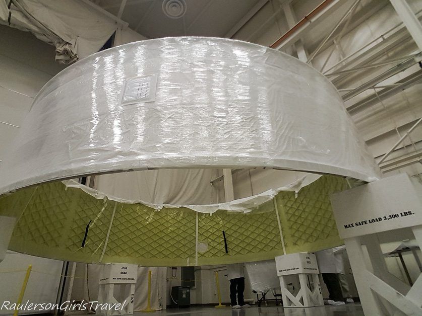 actual SLS MSA part where secondary payloads will be