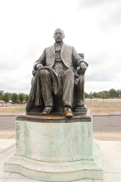 James Scott Memorial Statue at Belle Isle
