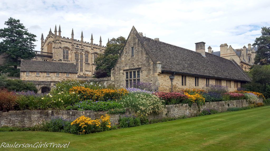 Christ Church Memorial Garden in Oxford, England