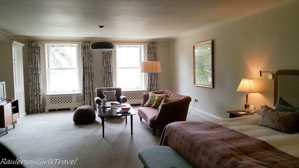 Luxurious bedroom suite at Sheen Falls Lodge - Staying in the Lap of Luxury at Sheen Falls Lodge