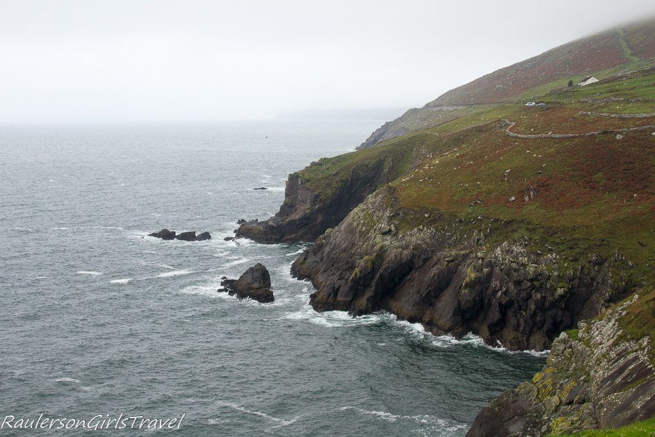 Cliffs along Slea Head Drive Ireland