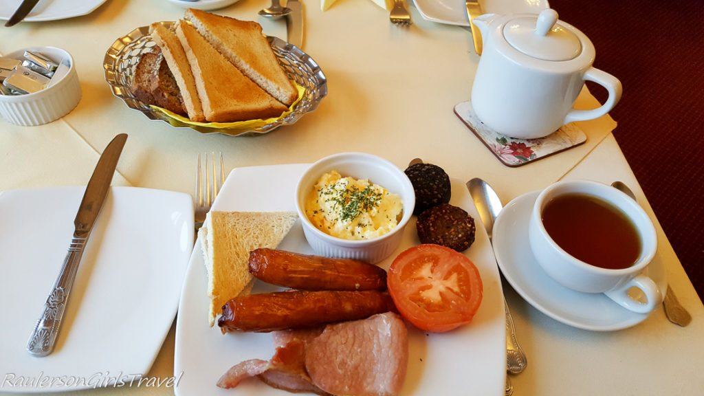 Full Irish Breakfast at the Castle Lodge Killarney