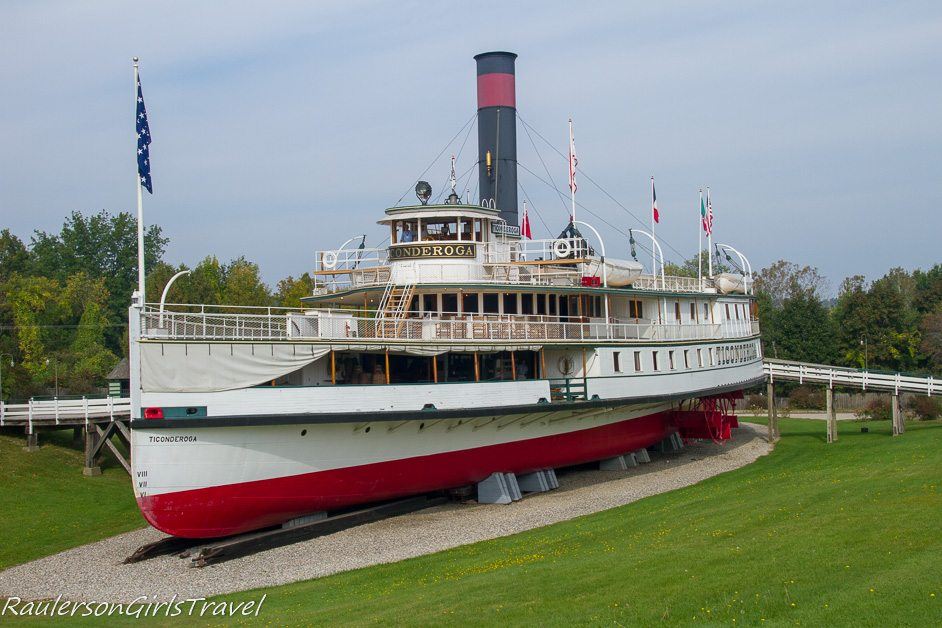 Steamboat Ticonderoga at Shelburne Museum