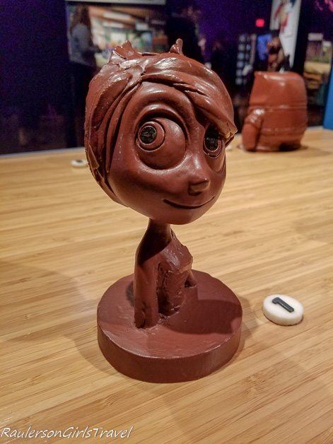 Joy from Inside Out clay model