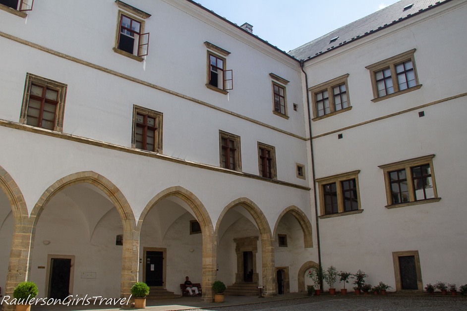 Inside view of Chateau Pardubice