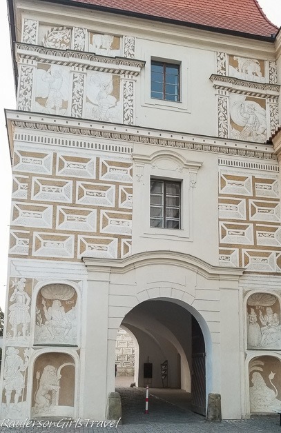 Litomyšl Chateau entrance