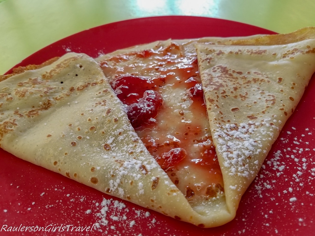 Strawberry Crepe in Nice