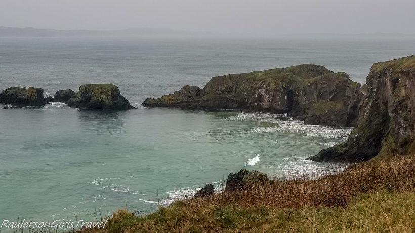 View of Carrick-a-Rede Island