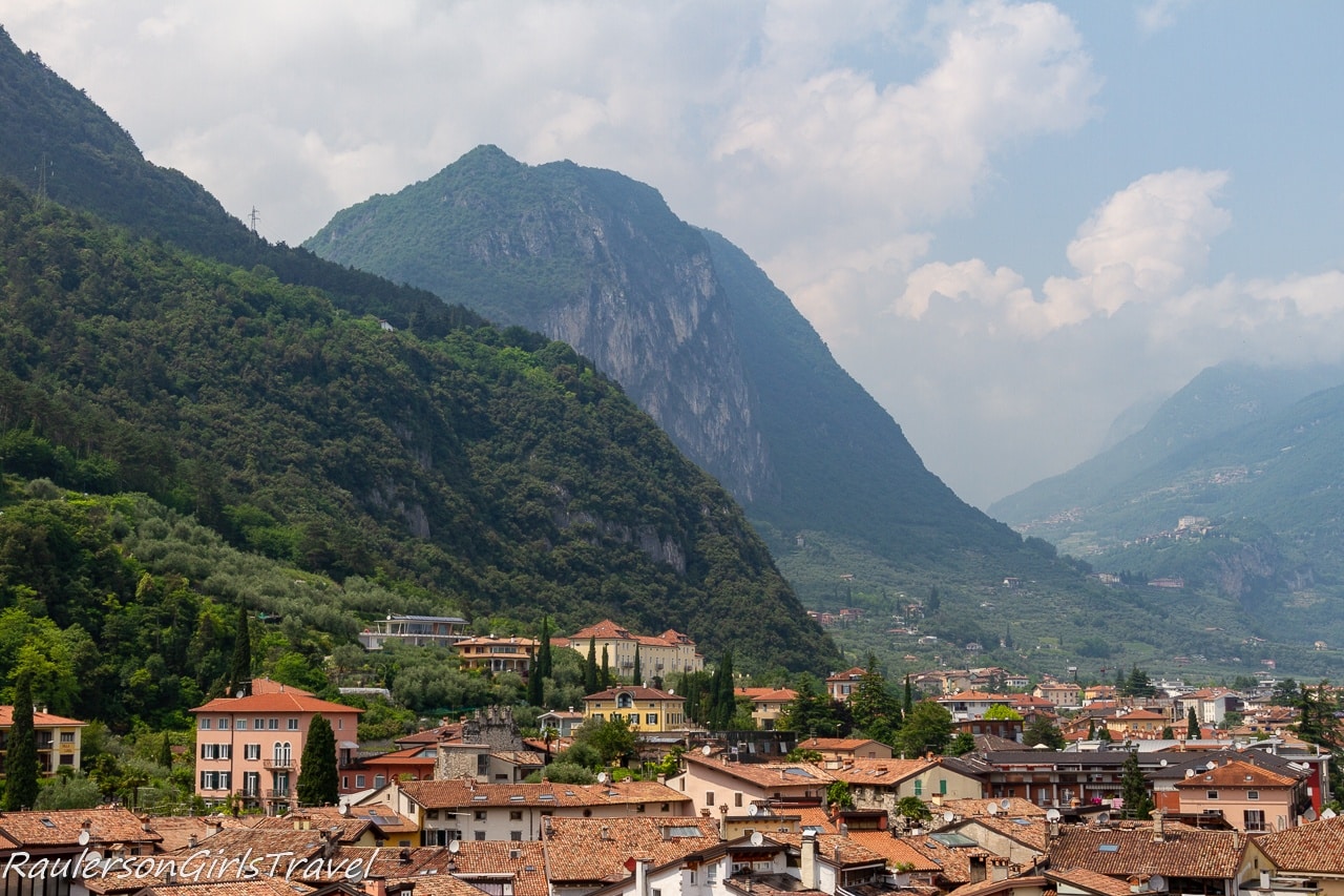 View of Riva del Garda from Apponale Tower