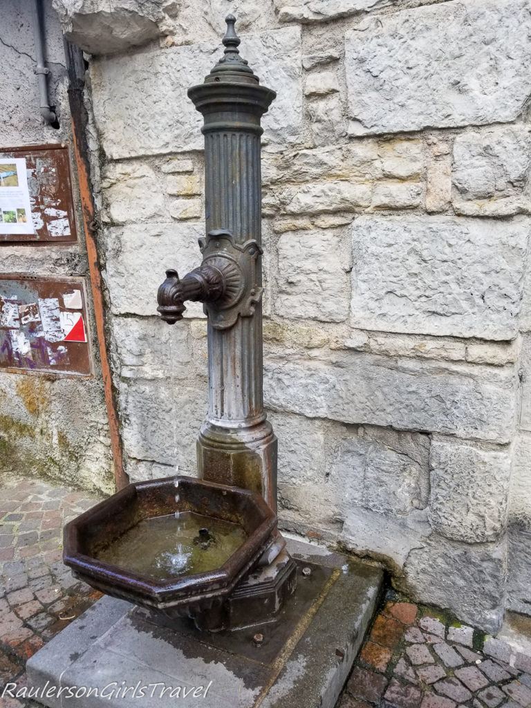 water fountain in Riva del Garda
