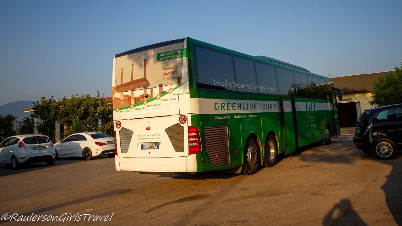 GreenLine Bus Tour - Day Trip from Rome to Pompeii