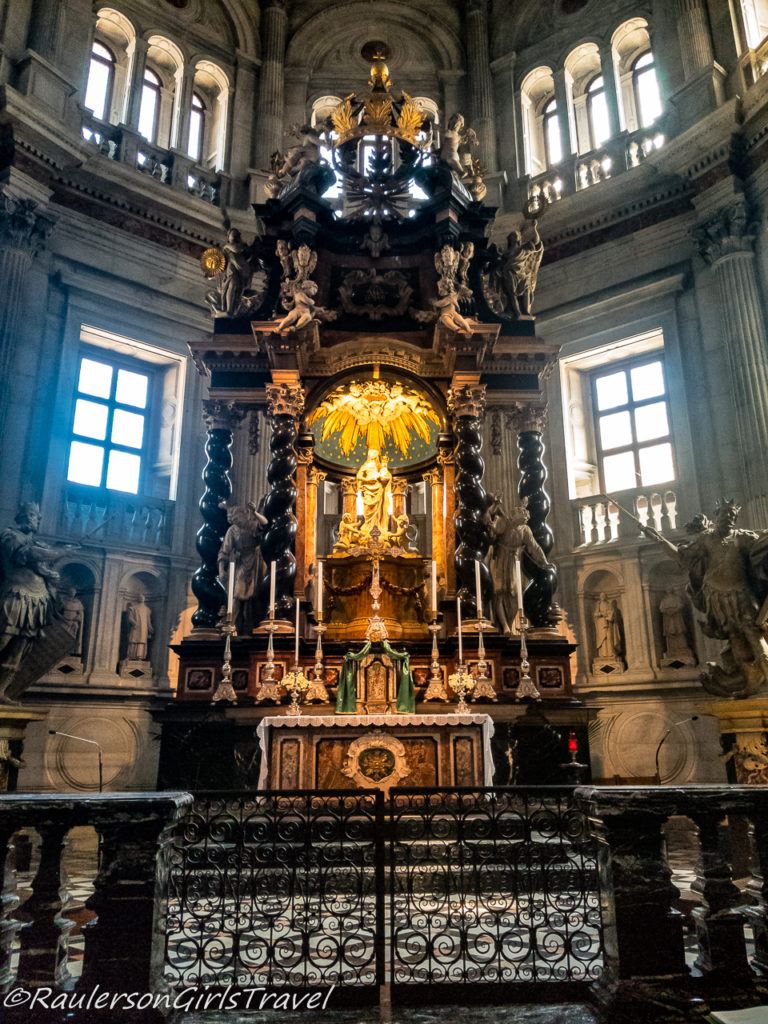 Altar in Cathedral of Como, Italy