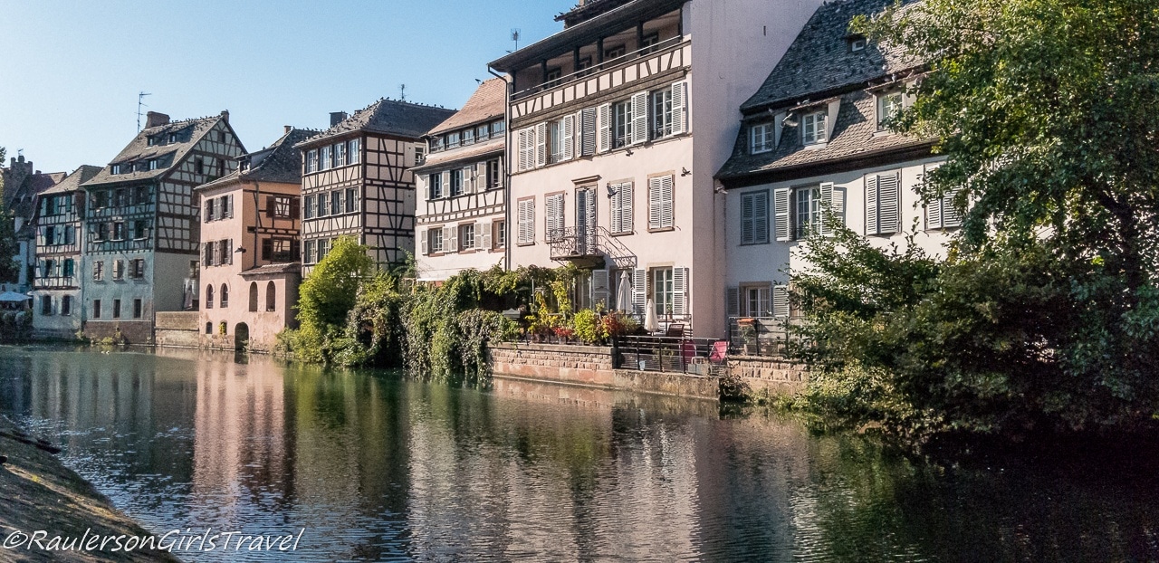 Canal in Strasbourg, France