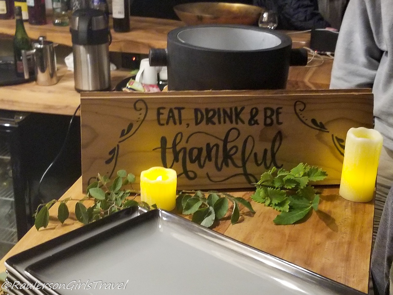Eat, Drink, & Be Thankful Thanksgiving Dinner