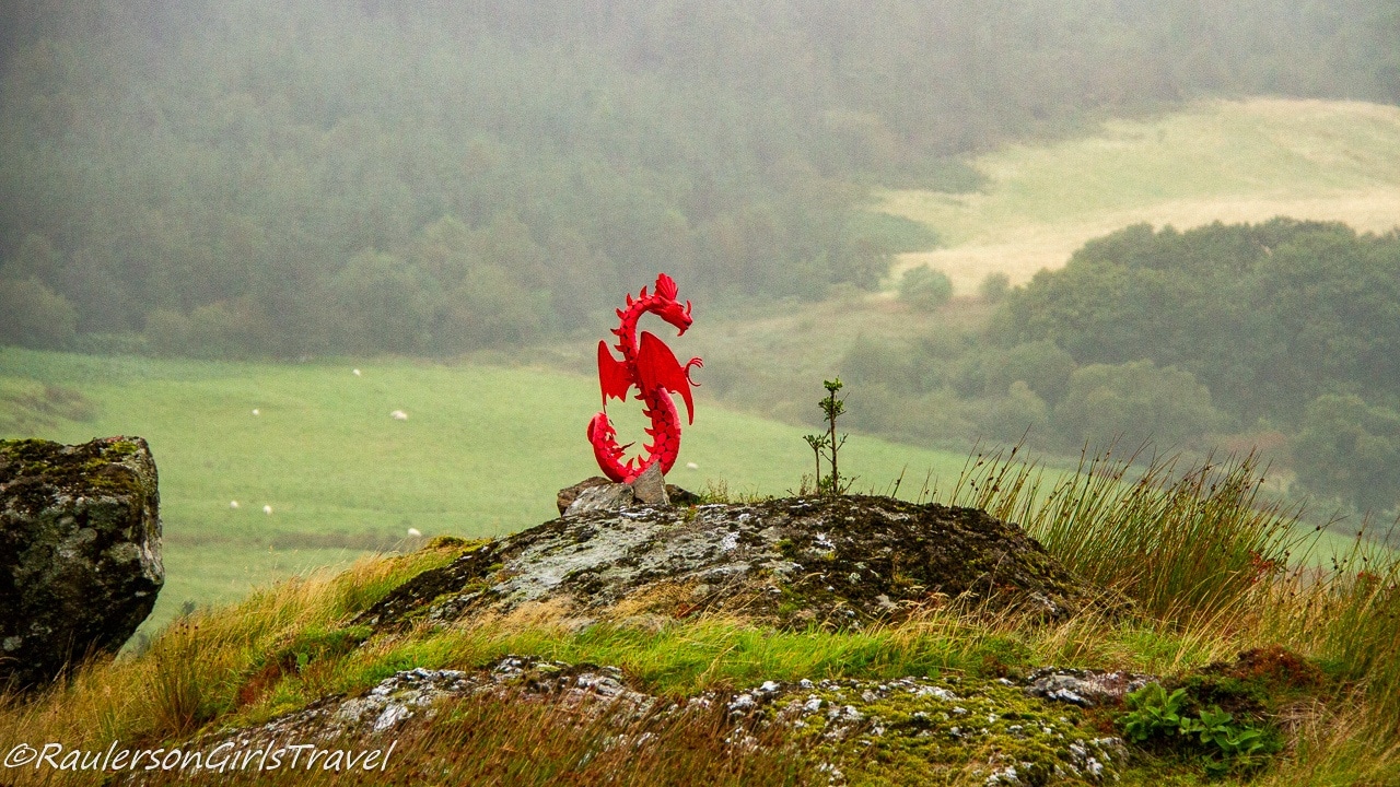 Red dragon of Wales