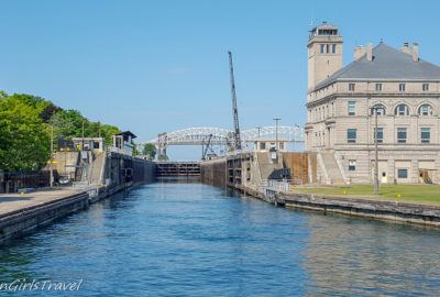 Front View of the American Soo Locks