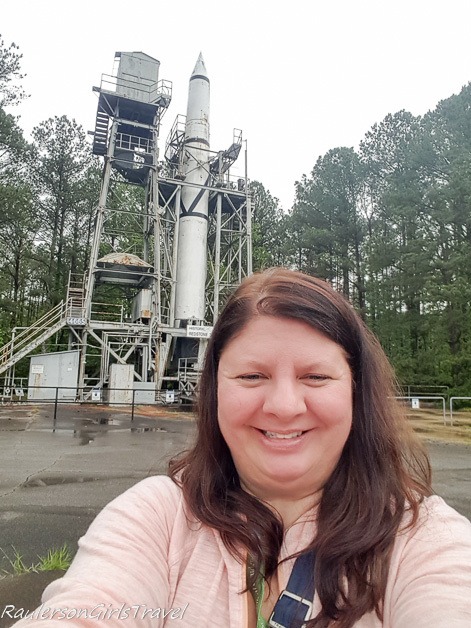 Heather on a tour at NASA in Huntsville