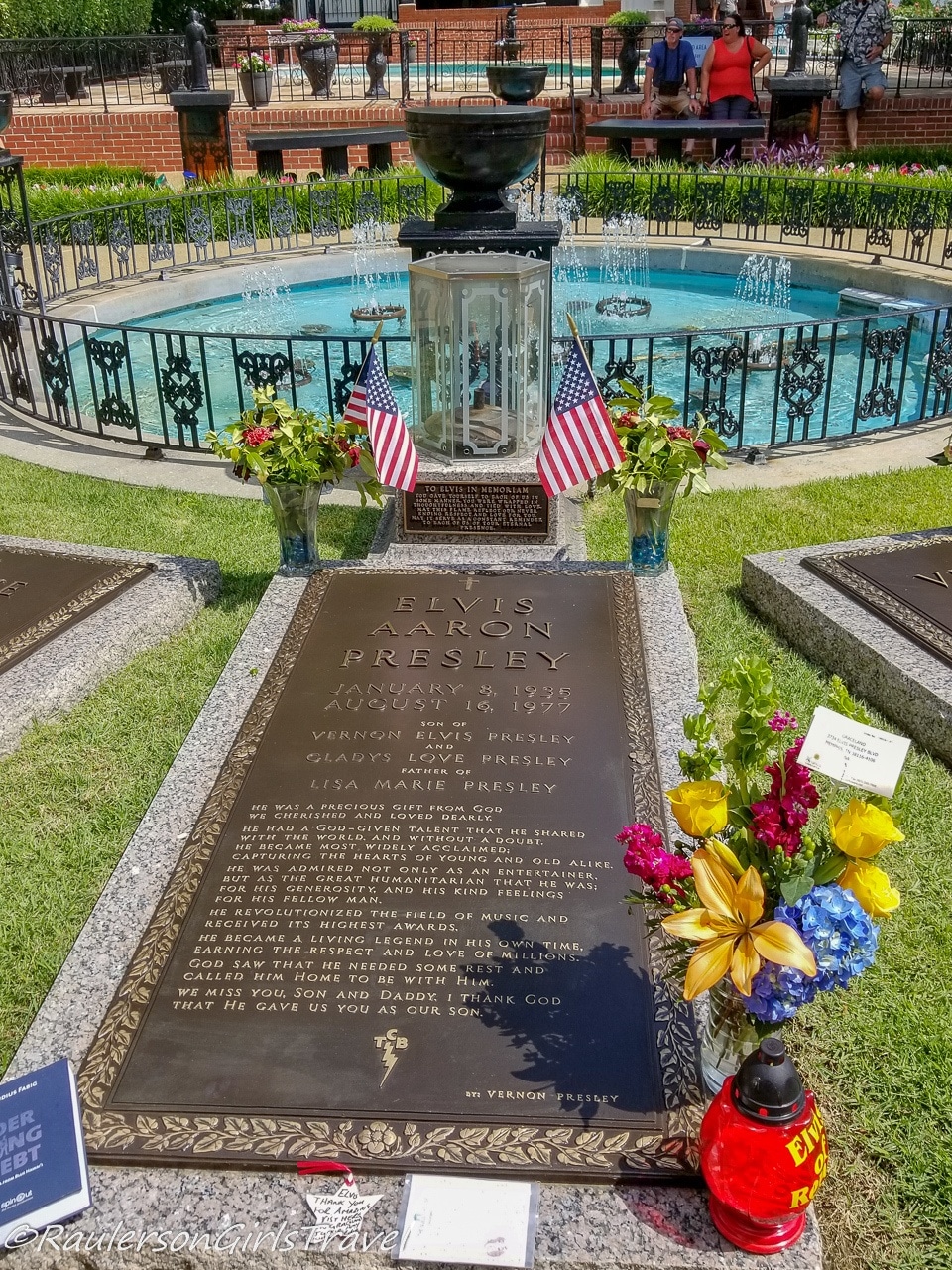 Elvis Presley's Grave at Graceland