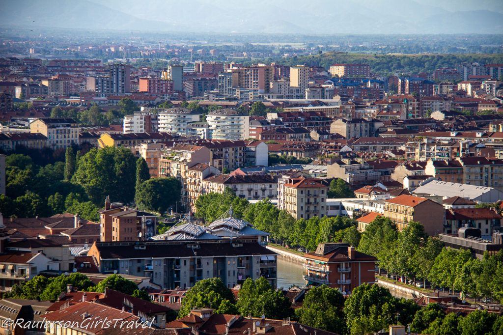 View of Turin Outskirts