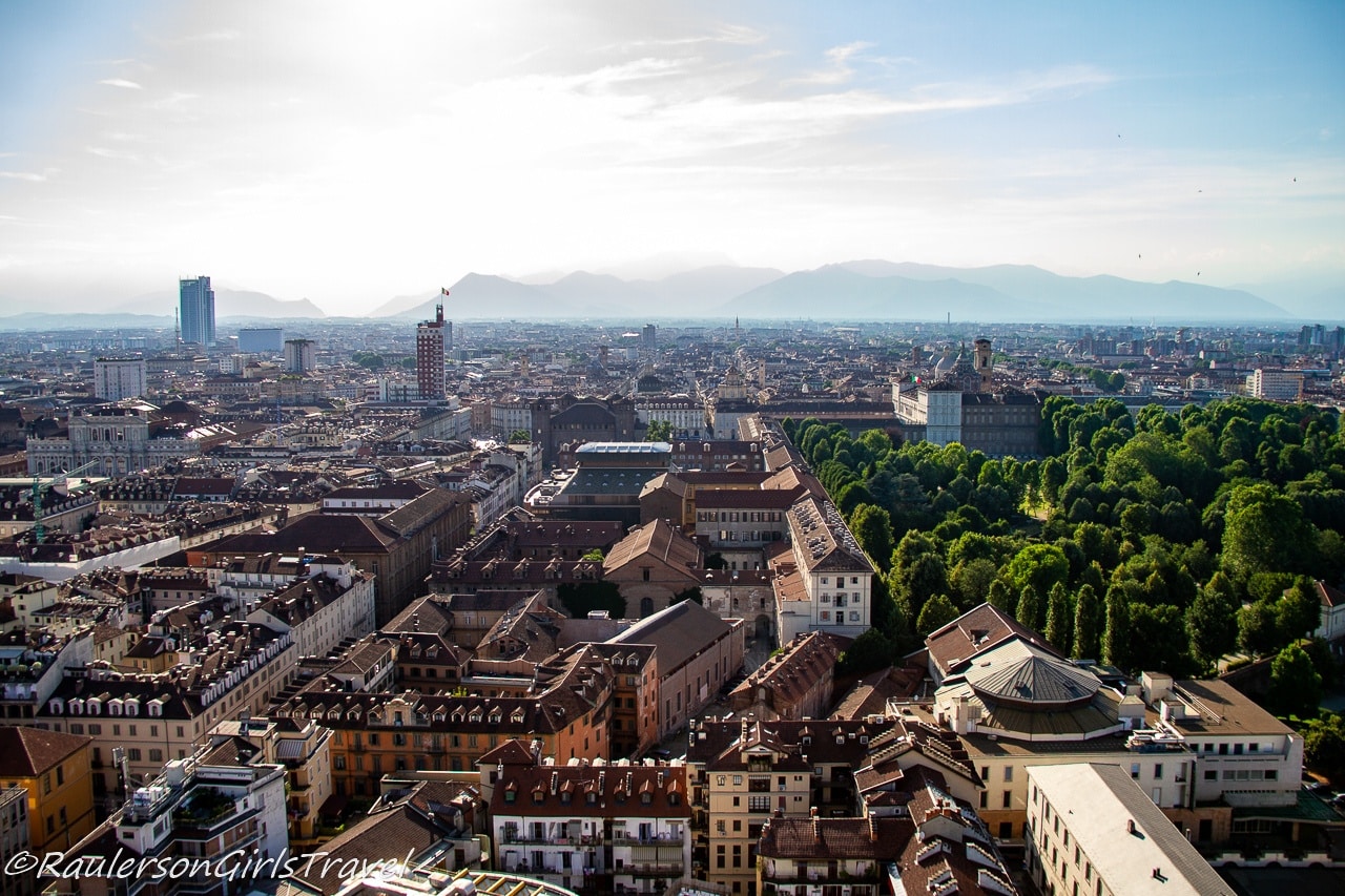 Aerial View of Turin - Piazza San Carlo