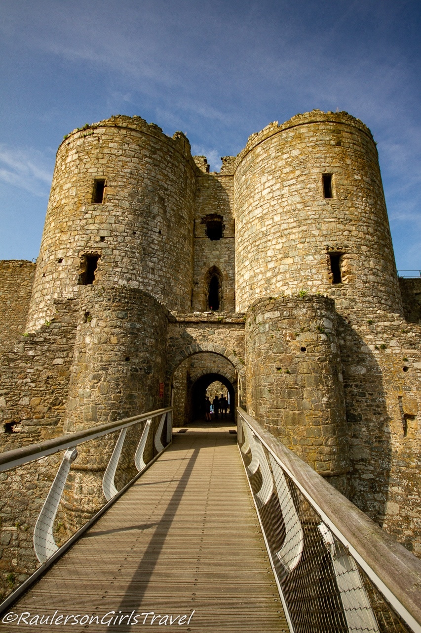 Close-up of the Castle's Entrance