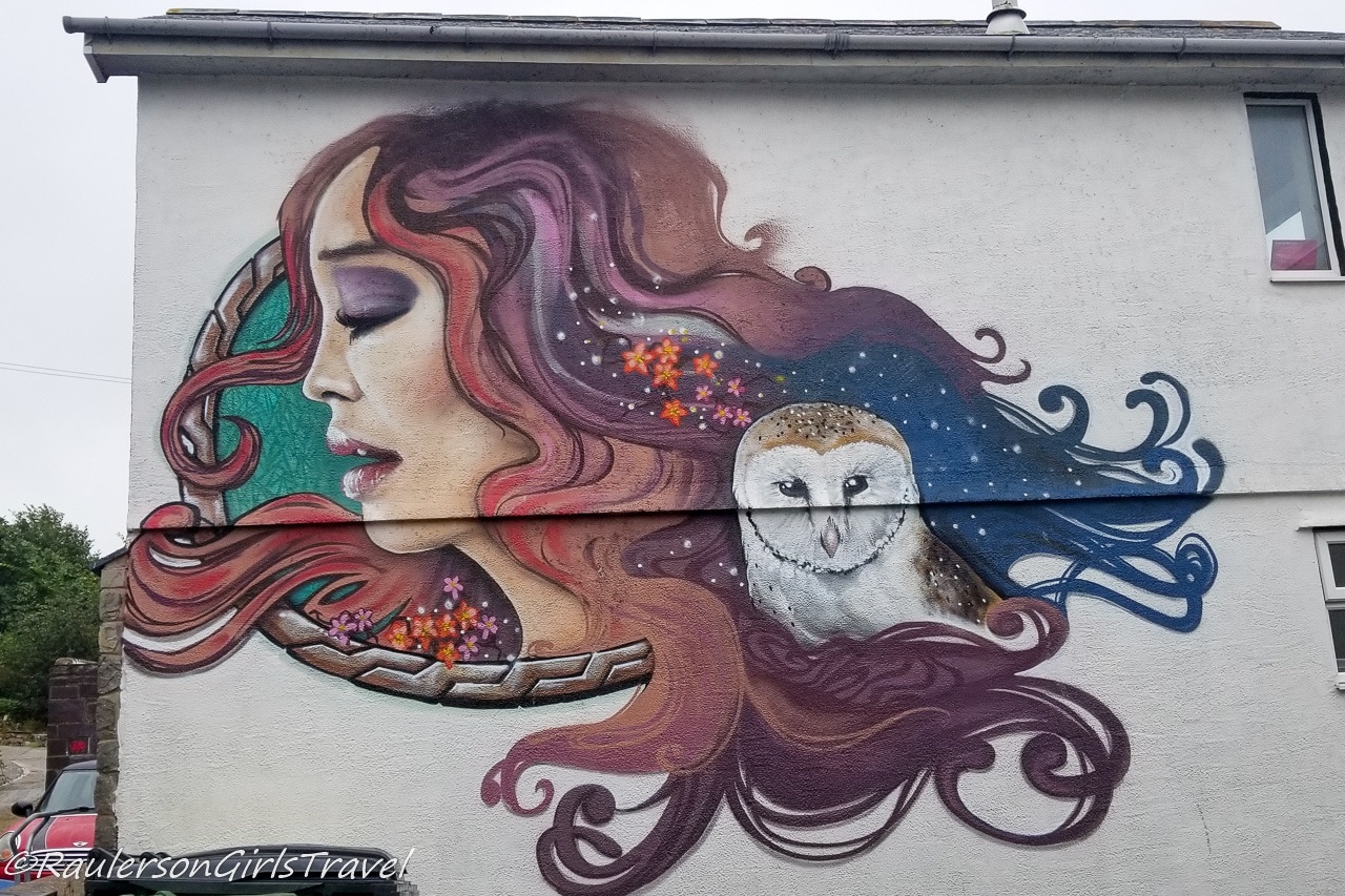 Woman and Owl
