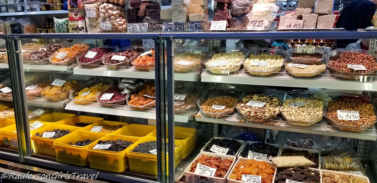 Snacks in the Riga Central Market