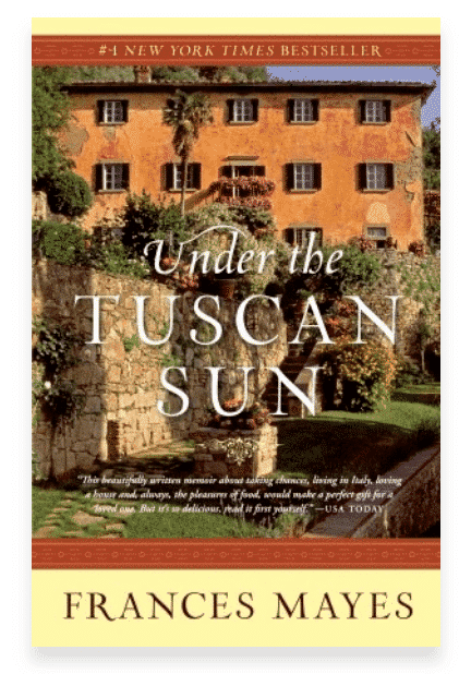 Under the Tuscan Sun - best travel books