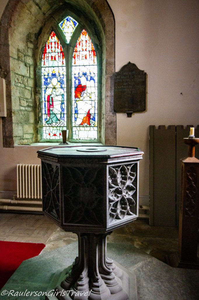 Baptismal in St. Mary's & St. Nicholas's Church
