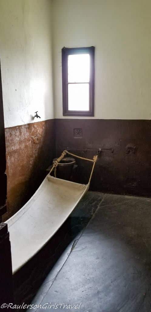 Cell in Beaumaris Gaol