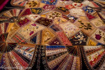 Crazy Quilt with embroidery