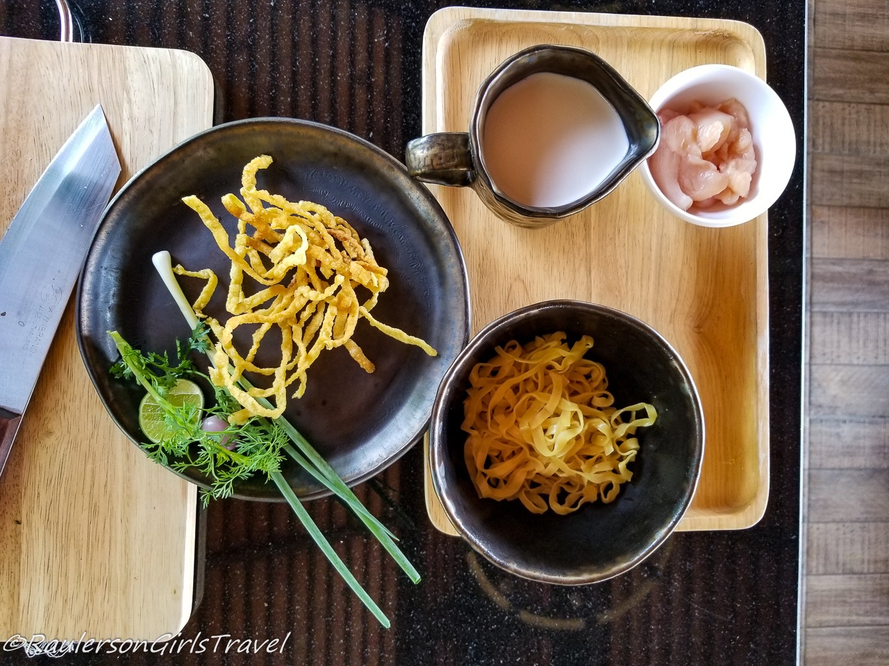 Ingredients for Khao Soi