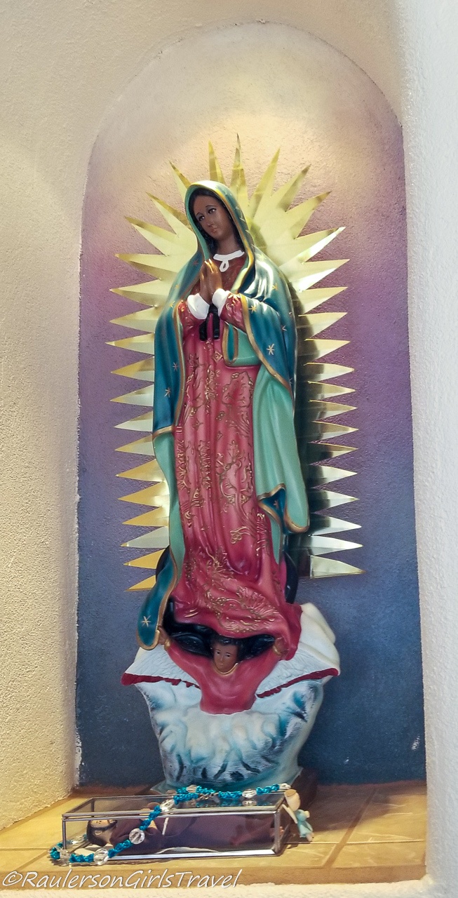 Our Lady Guadalupe Statue in the Chapel of Our Lady of the Sierras