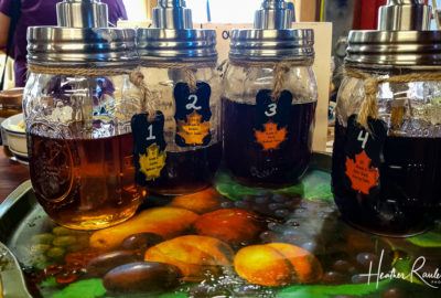 The four types of maple syrup