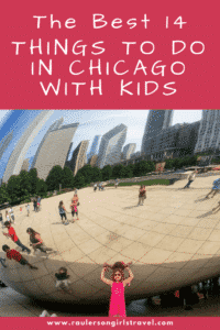 Things to do in Chicago with Kids Pinterest Pin