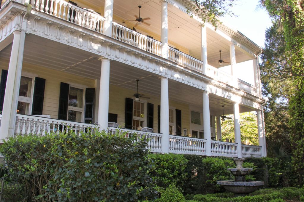Balconies on the Laurens-Rutledge House