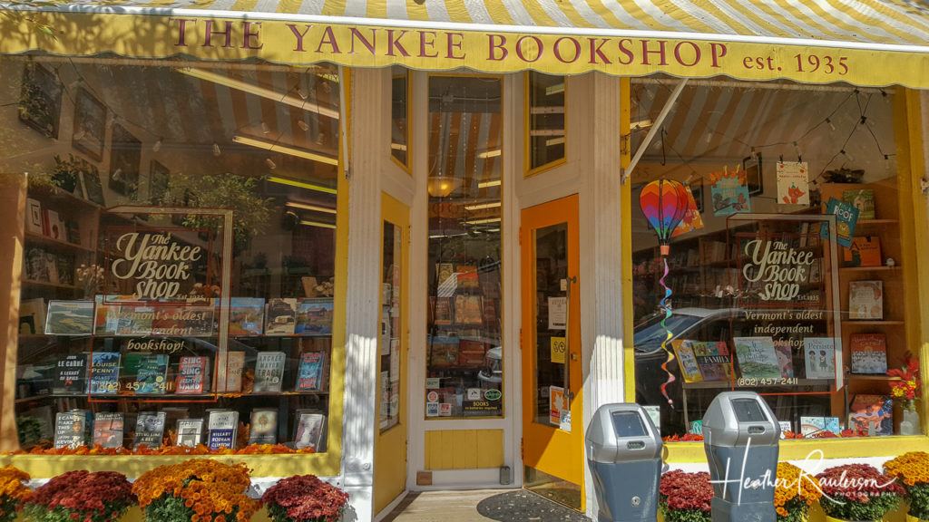 The Yankee Bookshop in Woodstock, Vermont