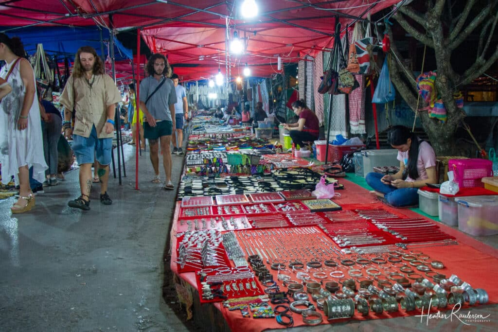 Shopping in the Luang Prabang Night Market