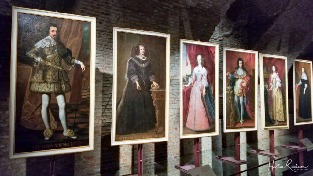 Portraits of House of Savoy Ancestors