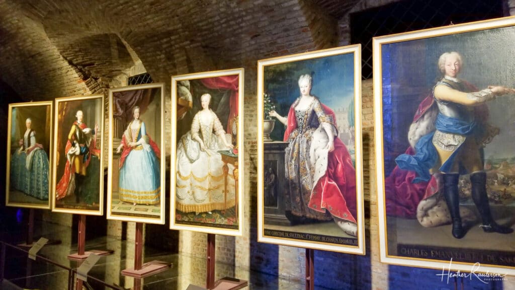 The colorful portraits of the House of Savoy Ancestors