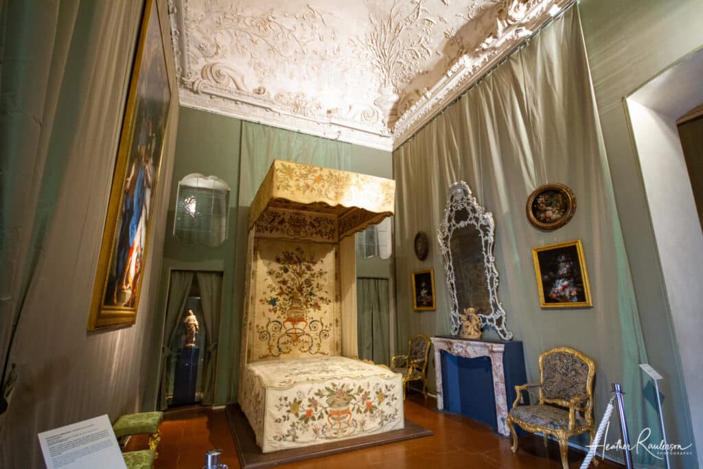 The Queen's Bedroom at La Venaria Reale