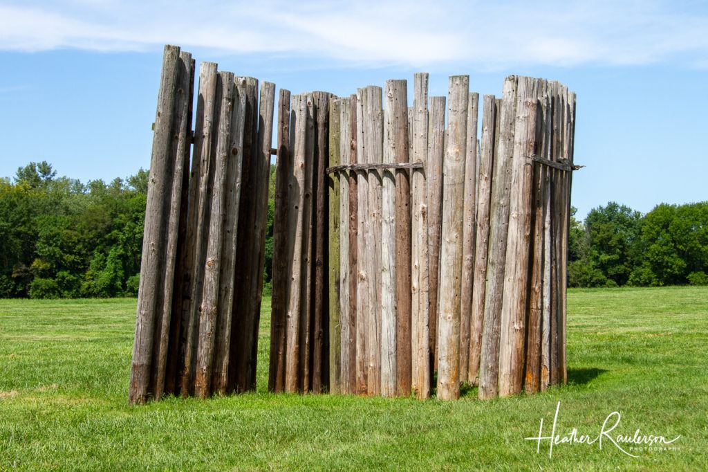 Stockade at the Cahokia Mounds State Historic Site