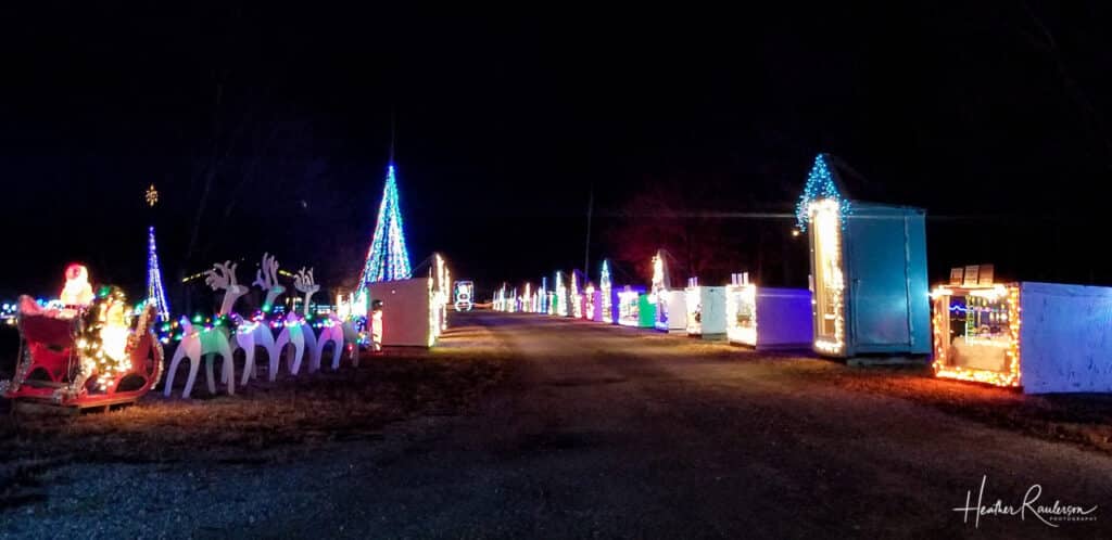 Christmas Lights Wonderland in Greenville, Illinois