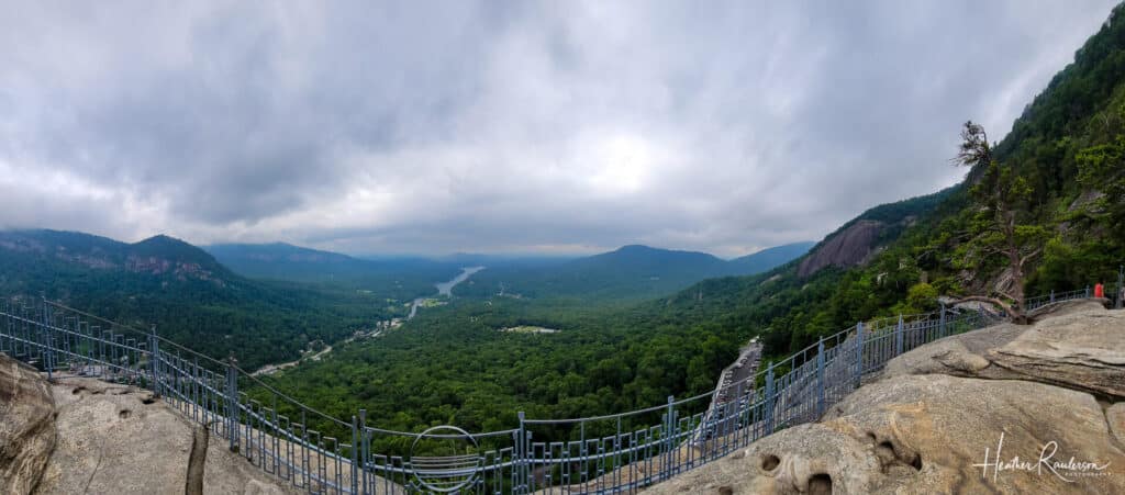 Panoramic View of Hickory Nut Valley
