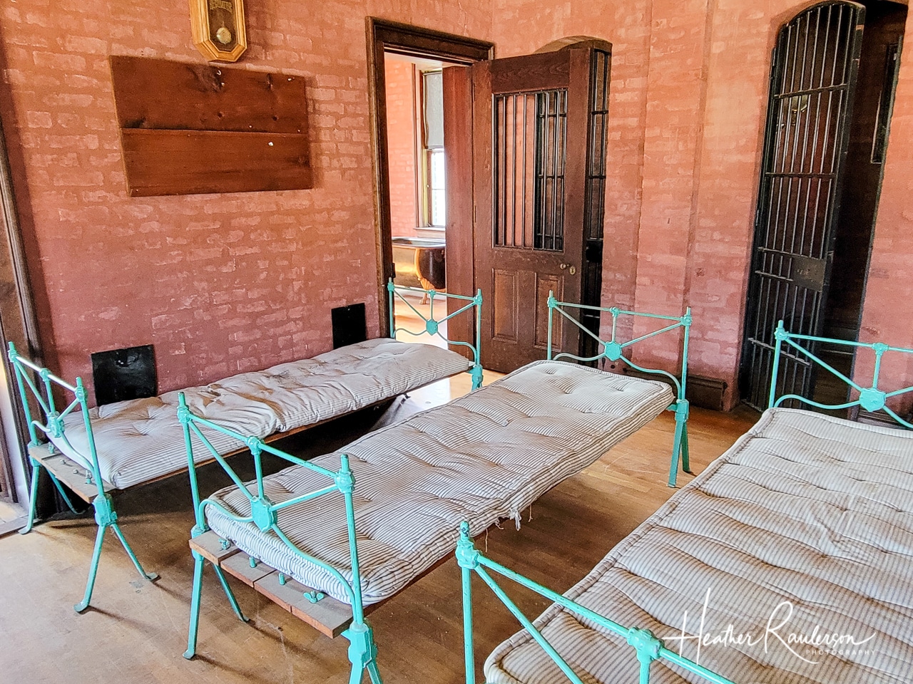 Soldiers beds at the jail in Fort Wayne