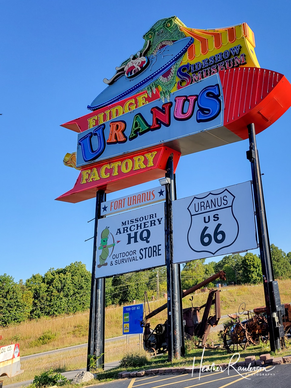 Uranus Missouri Route 66 Weird Roadside Attraction