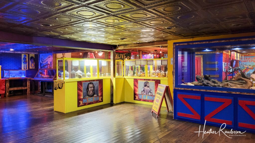The Circus Side Show Museum at Uranus