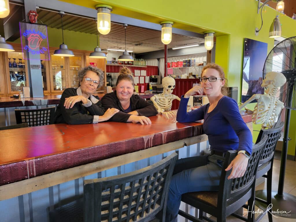 Lunch with Friends, Janet & Esther at Sky Islands Grill and Grocery in Rodeo